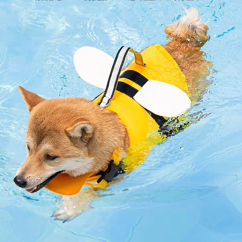 Reflective Adjustable Dog Flotation Life Vest