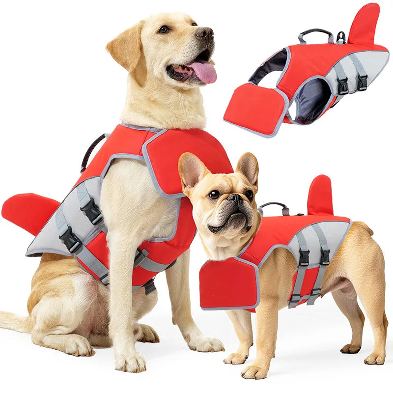 Lifebuoy Reflective Shark Fin Dog Safety Life Jacket