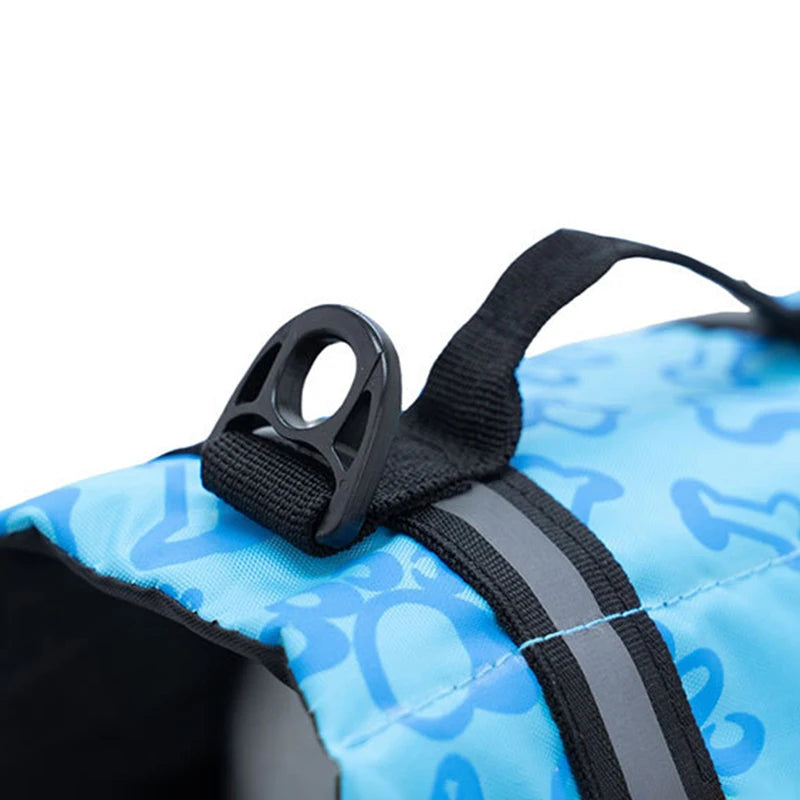 Summer Reflective Adjustable Dog Life Jacket