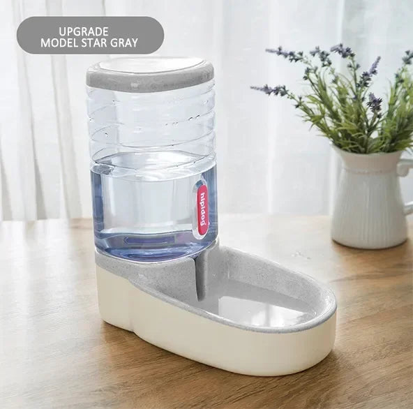 Large Capacity Automatic Gravity Pet Food  & Water Dispensers