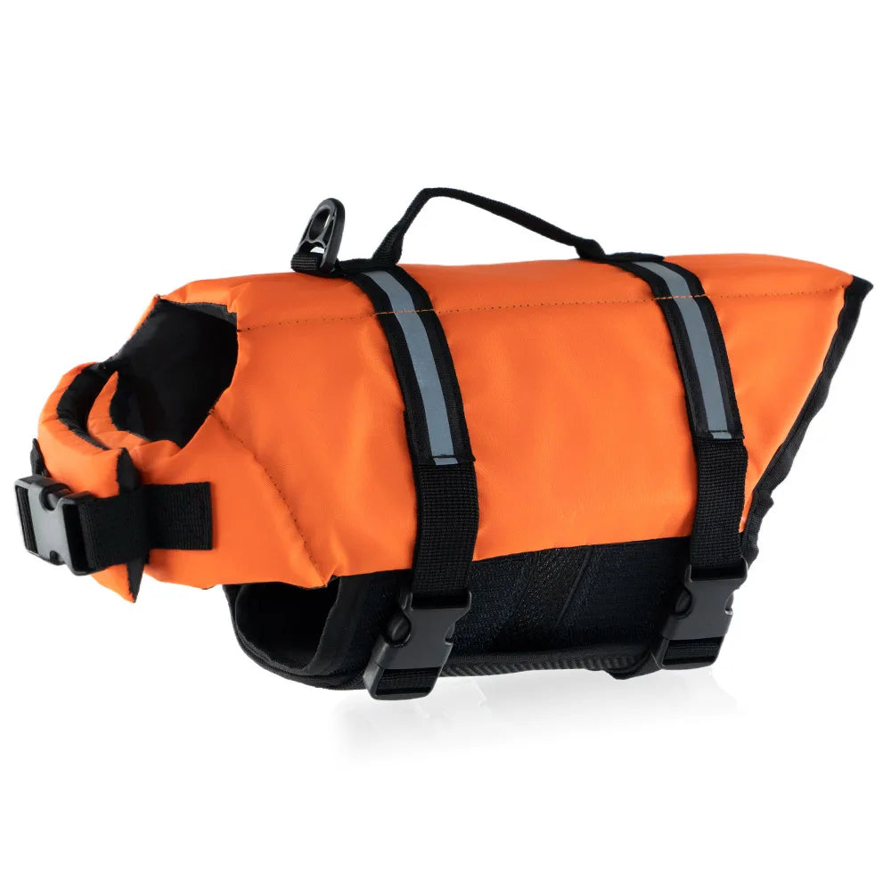 Summer Reflective Adjustable Dog Life Jacket