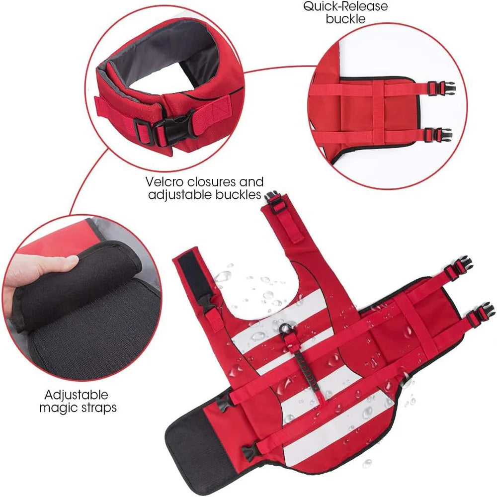 Superior Buoyancy Pet Dog Life Preserver