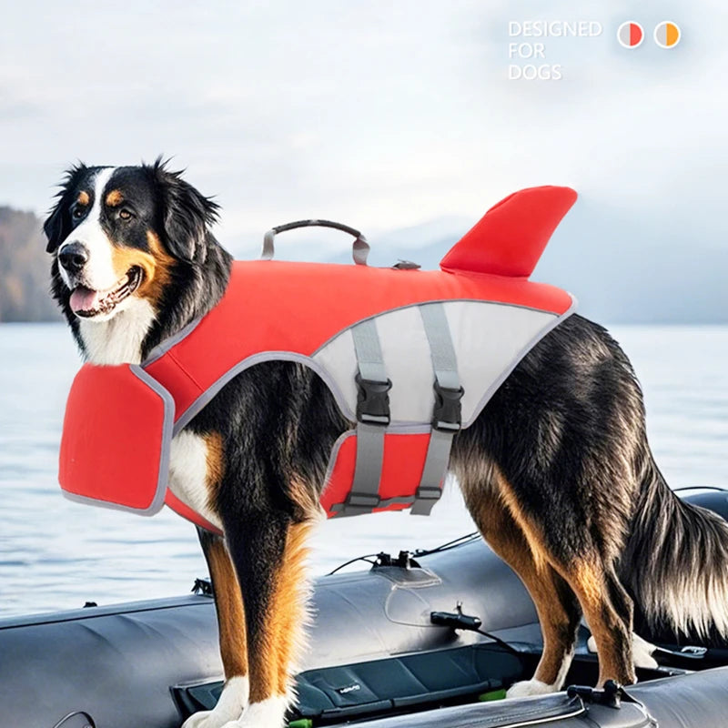 Lifebuoy Reflective Shark Fin Dog Safety Life Jacket