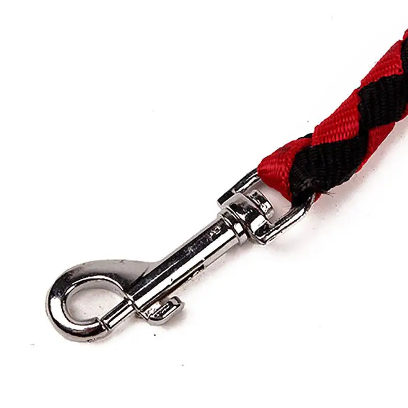 Double Dog Leash w/ 2-Way Couplers & Padded Handle