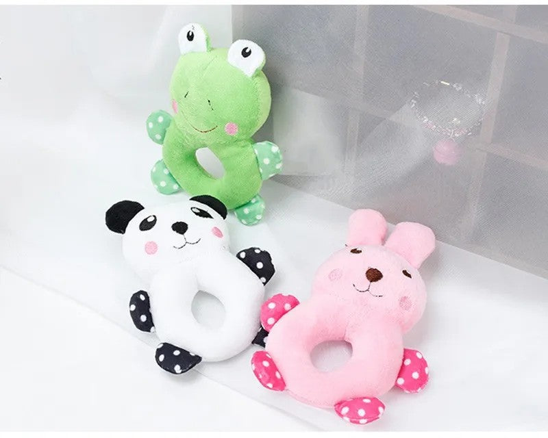 Stuffed Plush Cartoon Dog Toy For Small Dogs