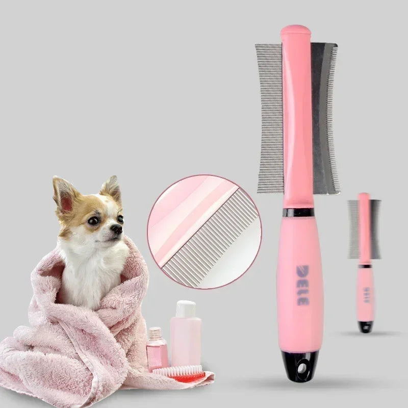 Double-Sided Easy Deshedding Pet Hair Comb
