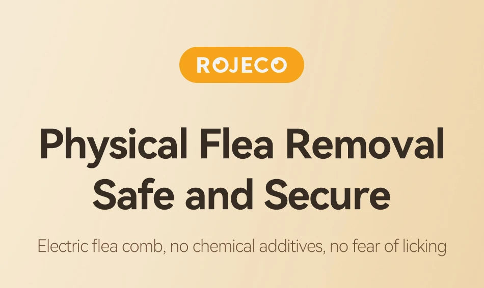 Electric Flea & Lice Removal Comb