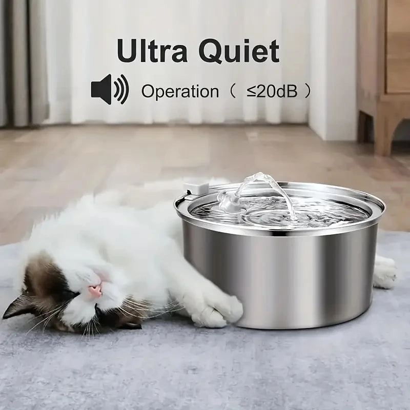 Large Capacity Single Spout Automatic Pet Water Fountain