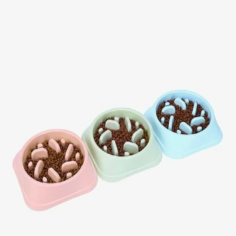 Slow Feeder Anti-Choking Pet Food Bowl