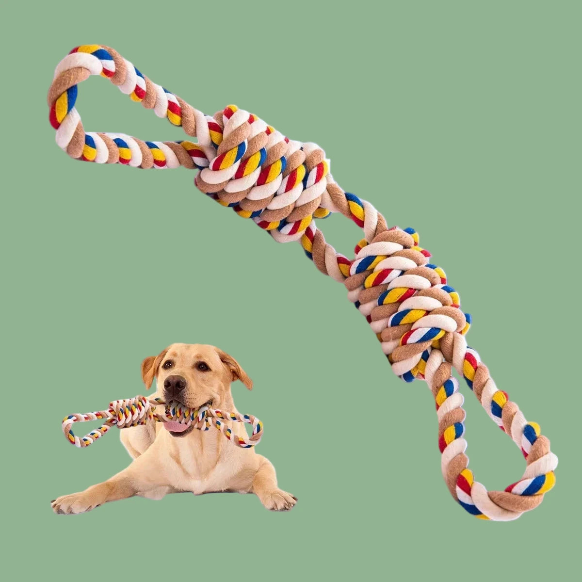 Virtually Indestructible Chew Rope Dog Toy