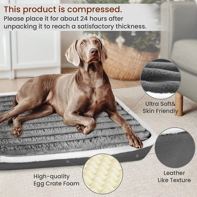 Benepaw Soft Orthopedic Non-Slip Egg Crate Sleeping Mat