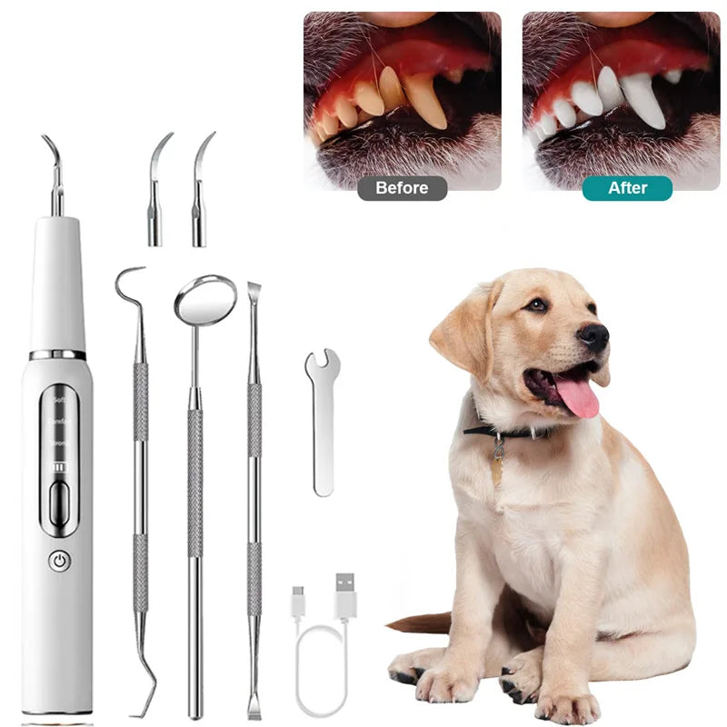Ultrasonic Pet Dental Care Toothbrush Kit