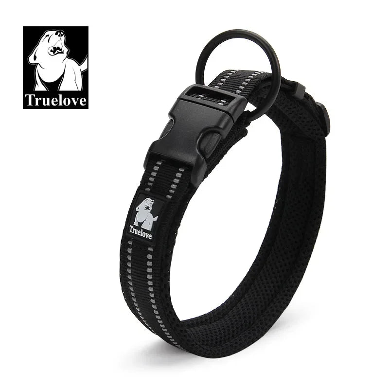Heavy Duty Mesh-Padded 3M Reflective Dog Collar