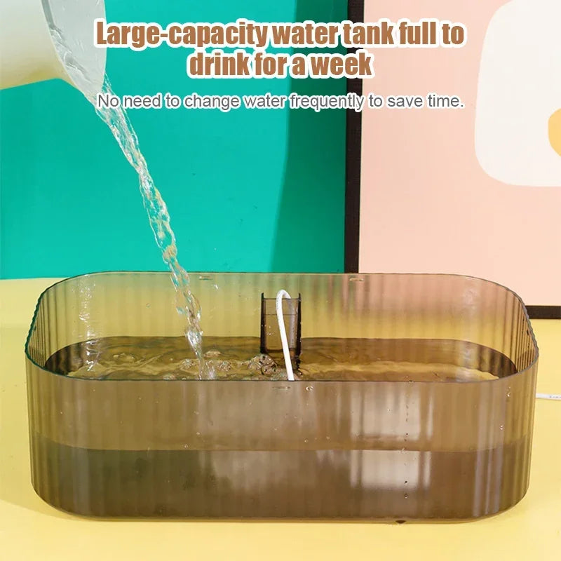 Automatic 2-in-1 Pet Feeder & Water Fountain