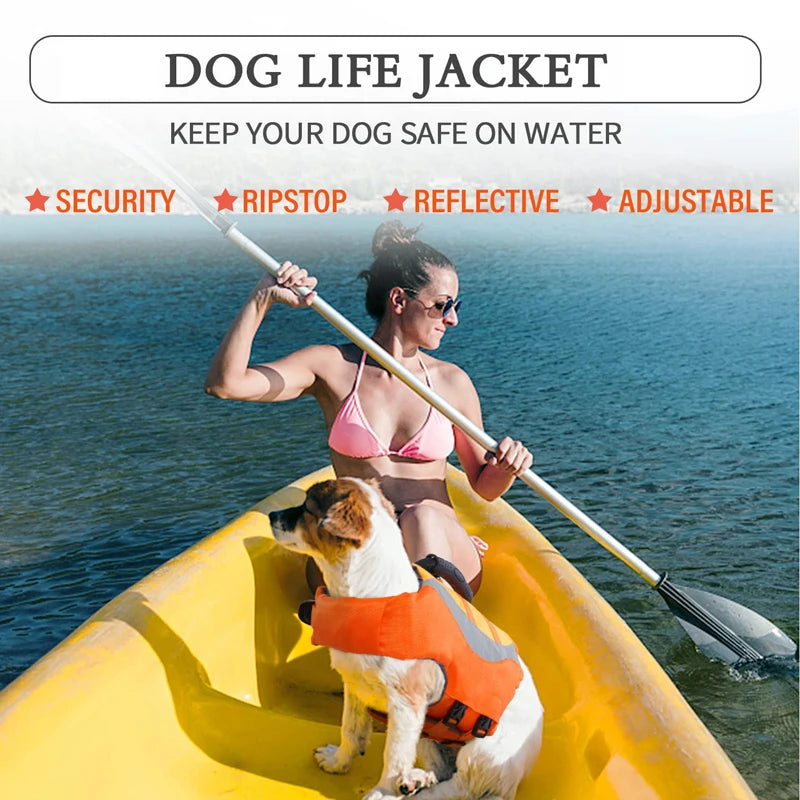 Reflective Pet Lifesaver Vest