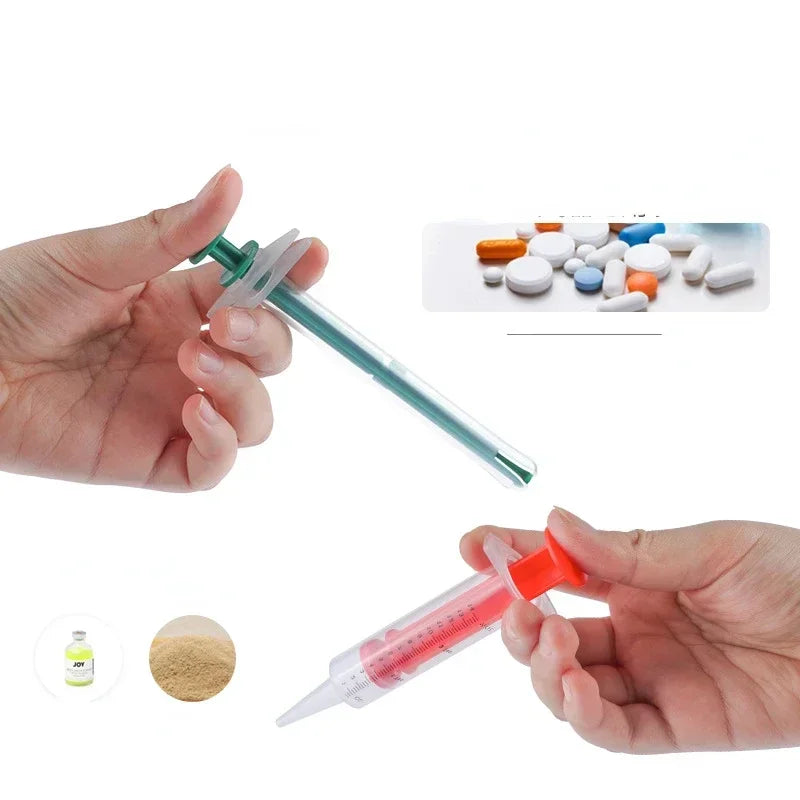 Pet Medical Pill Dispenser & Liquid Syringe