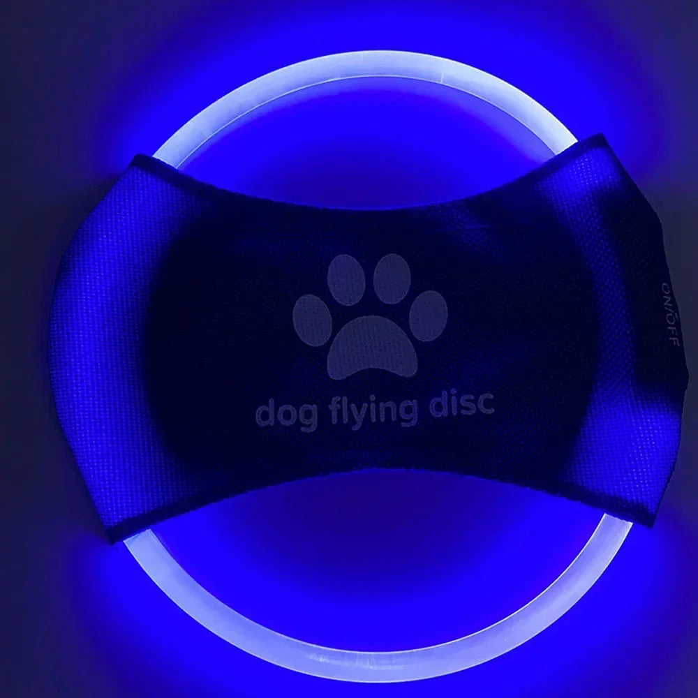 Luminous LED Flying Dog Frisbee