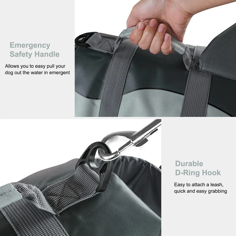 Enhanced Buoyancy Dog Safety Life Jacket