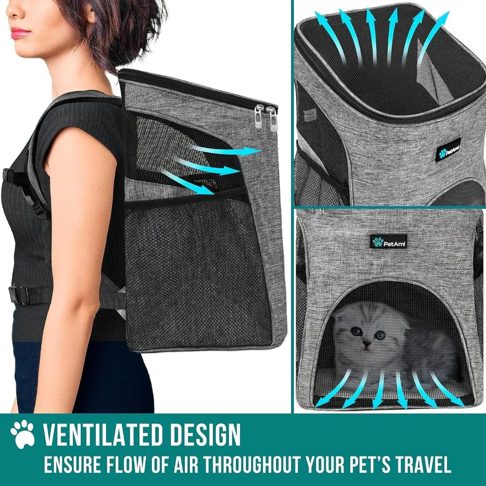 Airline Approved Durable Pet Backpack Carrier