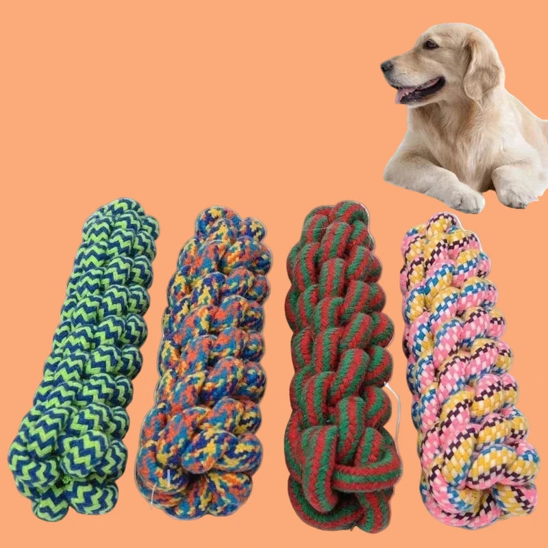 Bite-Resistant Teeth Grinding Rope Dog Toy