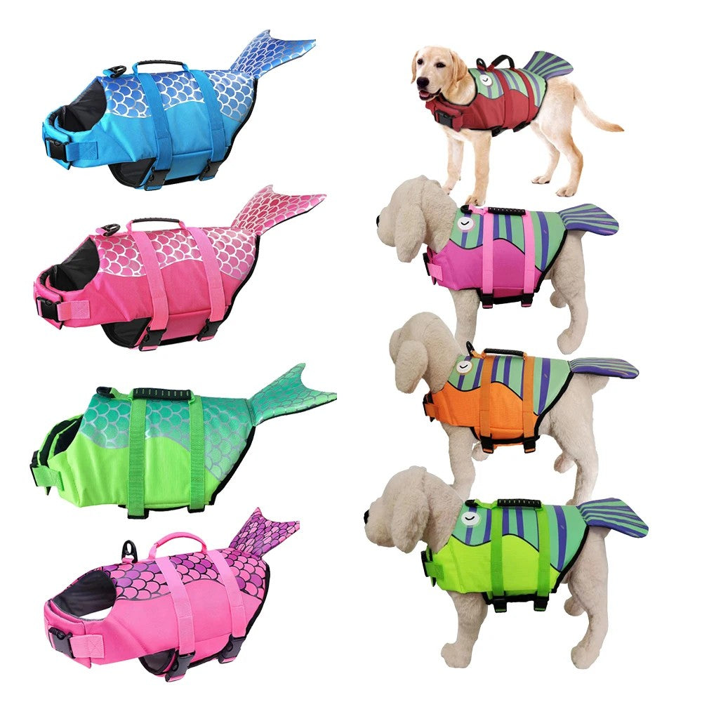 Enhanced Buoyancy Dog Safety Life Jacket