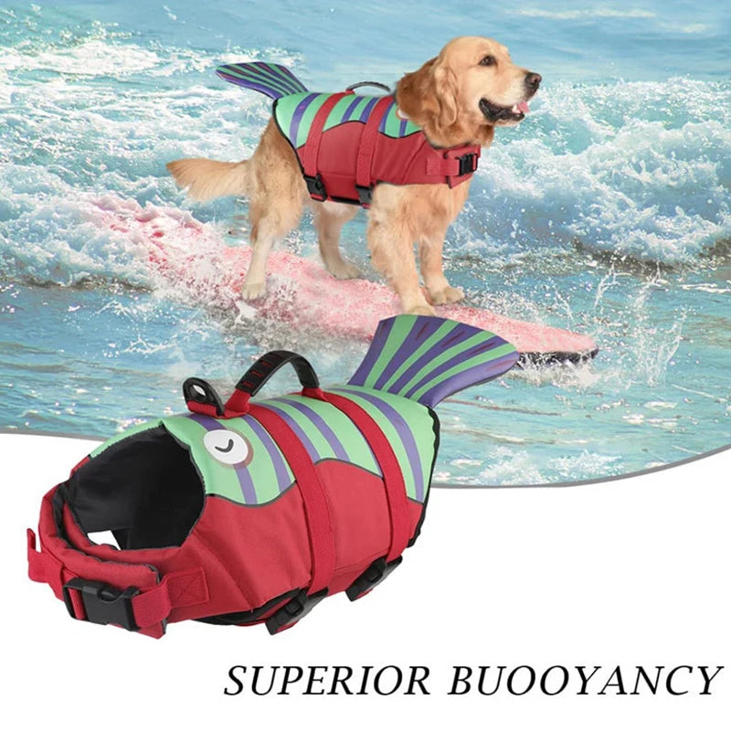 Enhanced Buoyancy Dog Safety Life Jacket