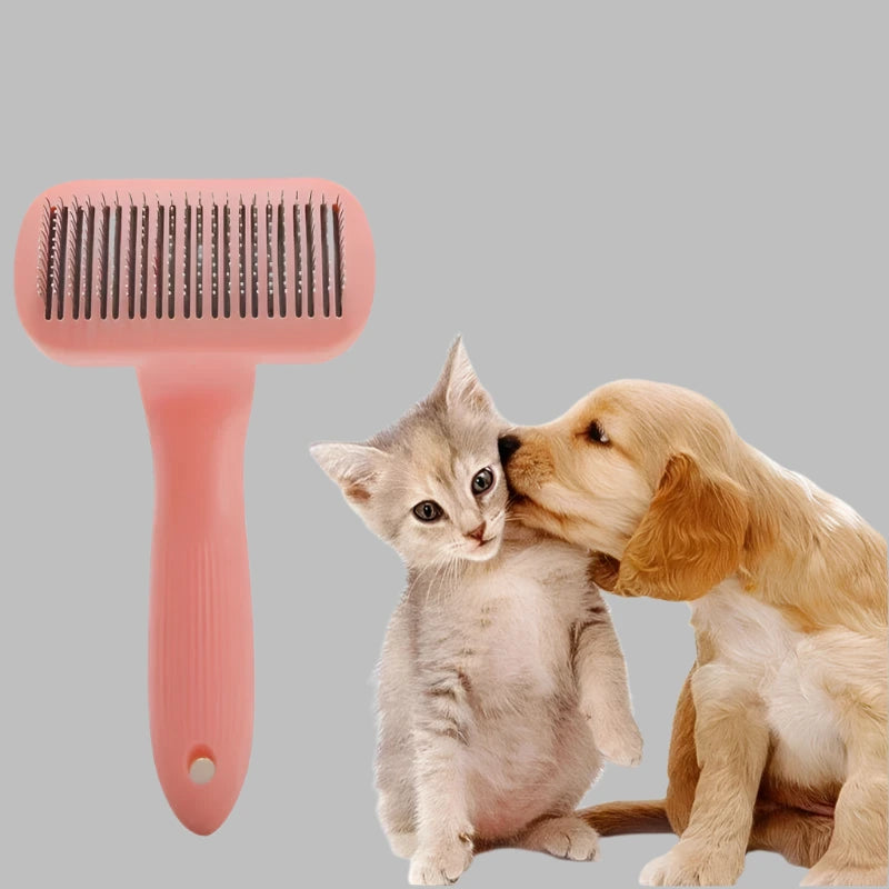 Self-Cleaning Pet Grooming Slicker Brush
