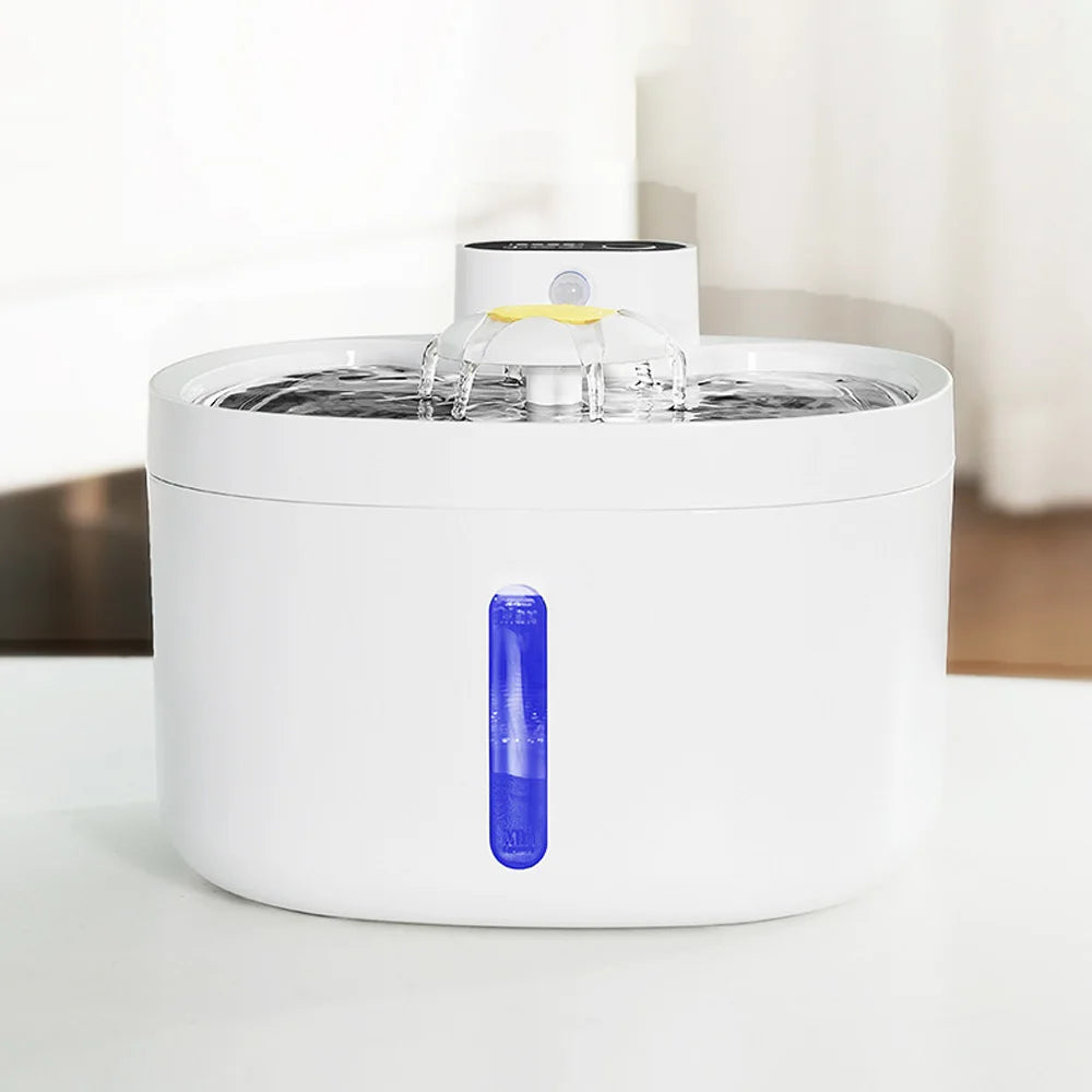 Wireless 2.6L Smart Pet Water Fountain w/Sensor