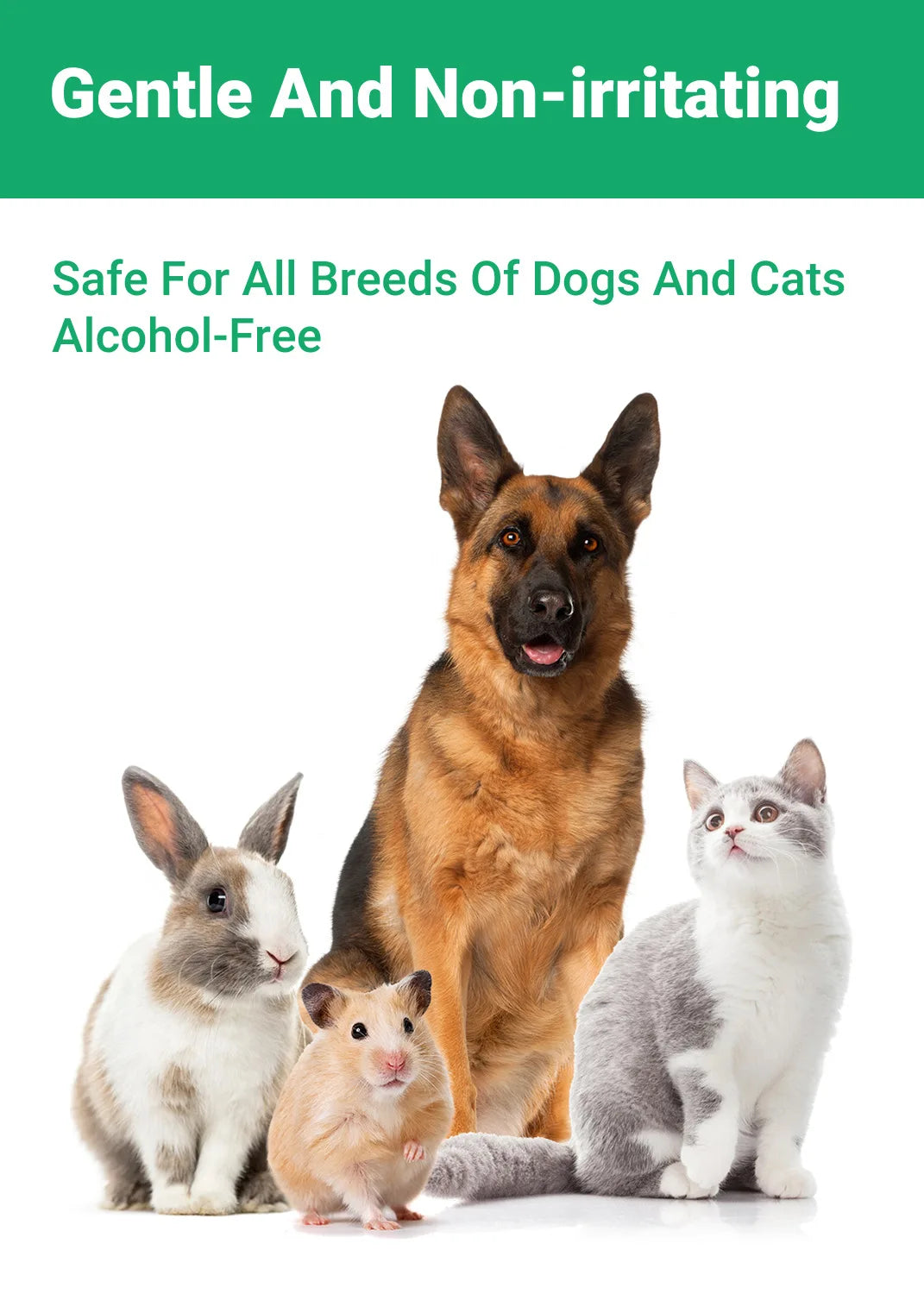 Coconut Oil & Aloe Vera Clean Care Pet Ear Rinse