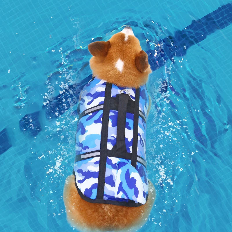 High Performance Shark Fin Design Dog Life Jacket