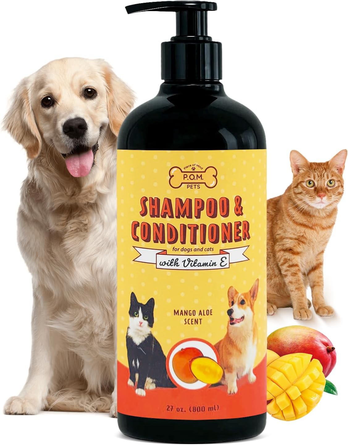 2-in-1 Organic Dog Shampoo & Conditioner