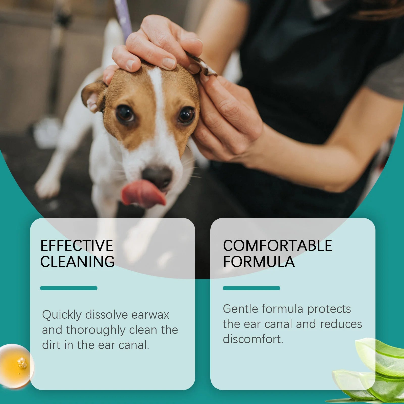 Nourishing Pet Ear Wash Deodorant Drops