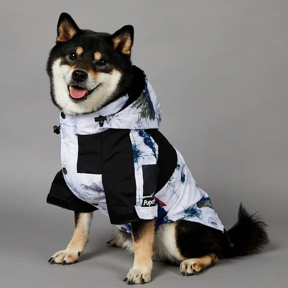 Luxury Designer Multi-Color Waterproof Pet Rain Coat