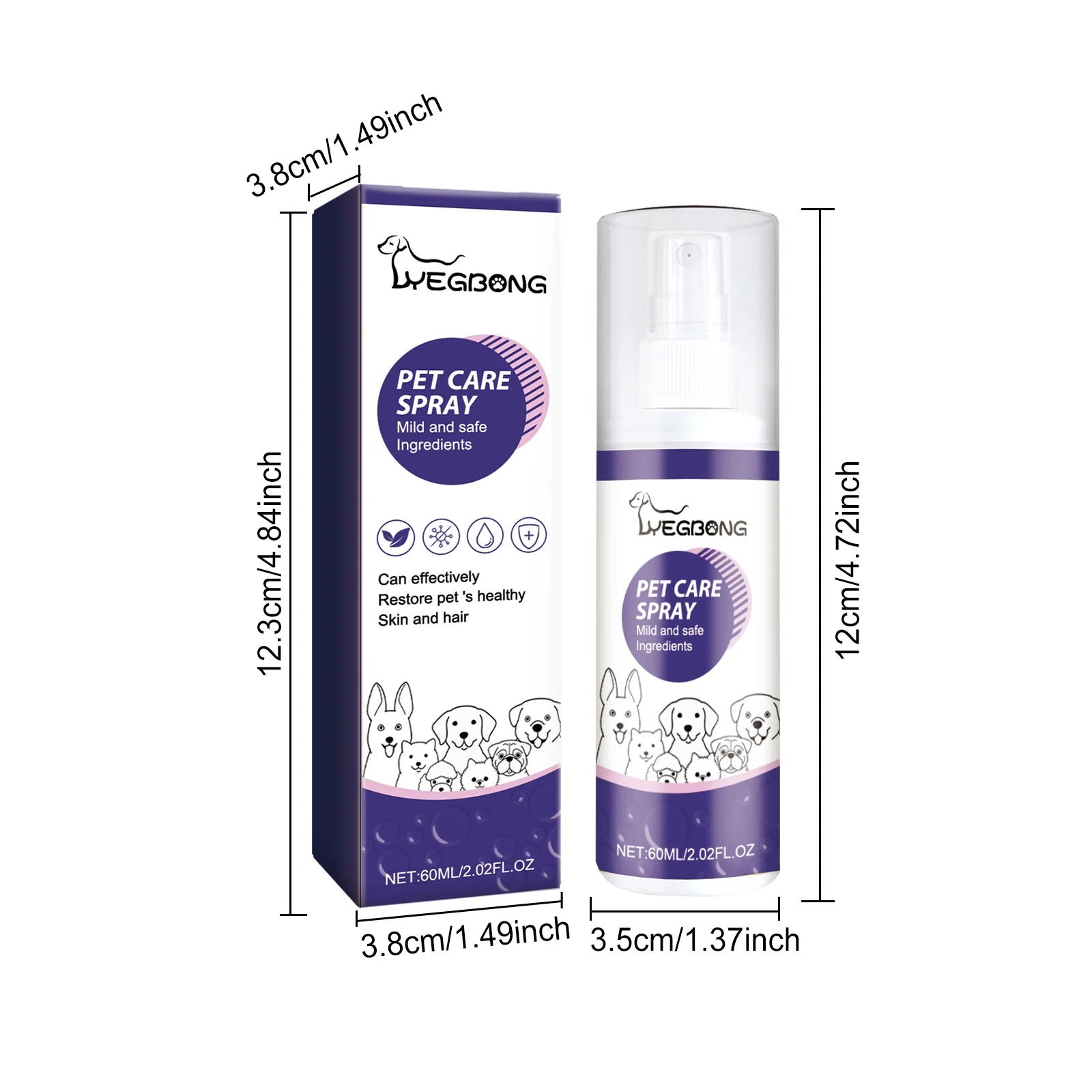 Restorative Pet Skin Care Spray