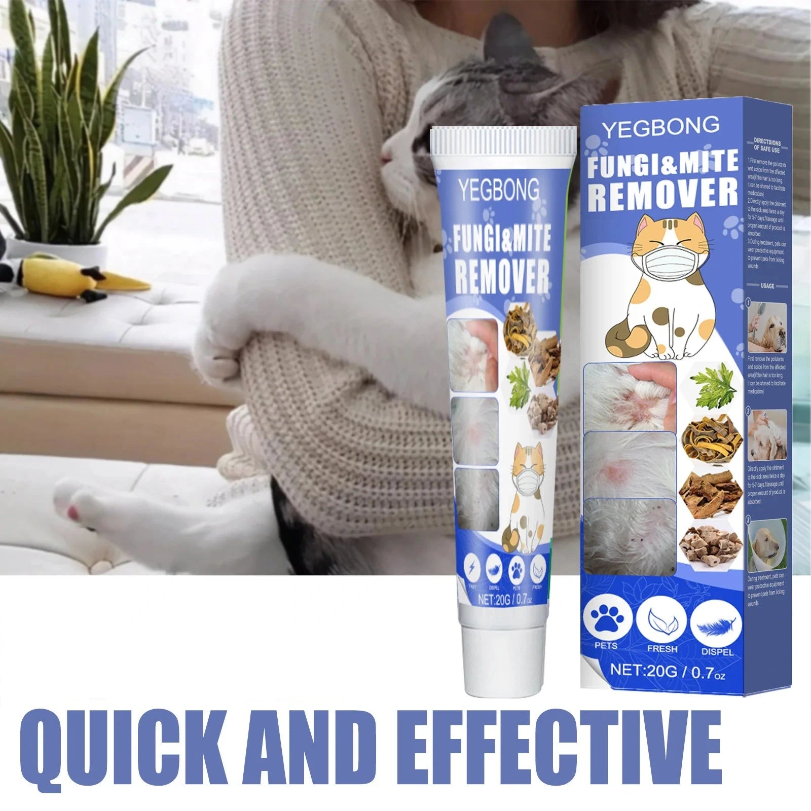Herbal Pet Skin Care Repair Cream