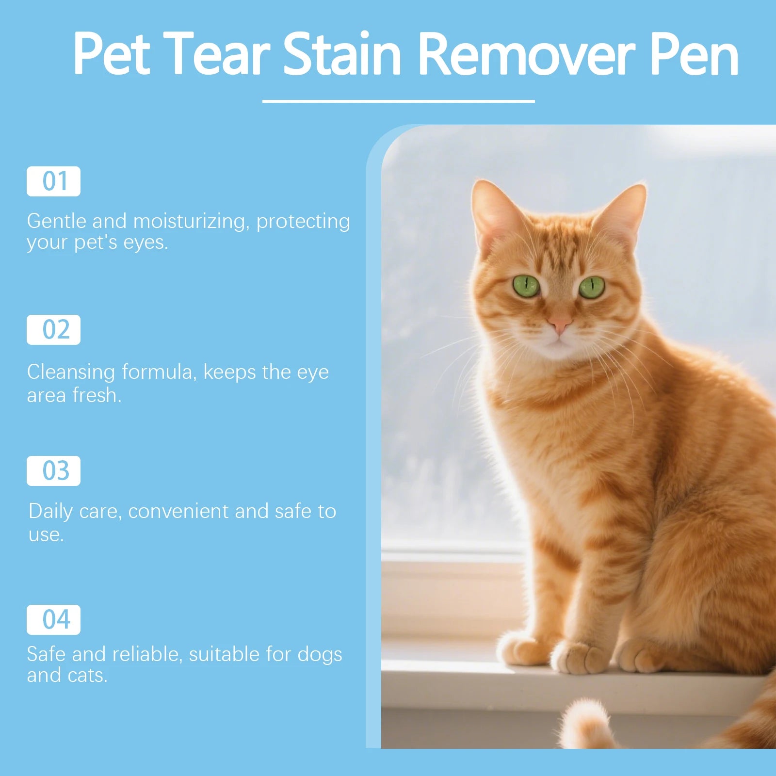 Gentle Pet Tear Stain Remover Pen