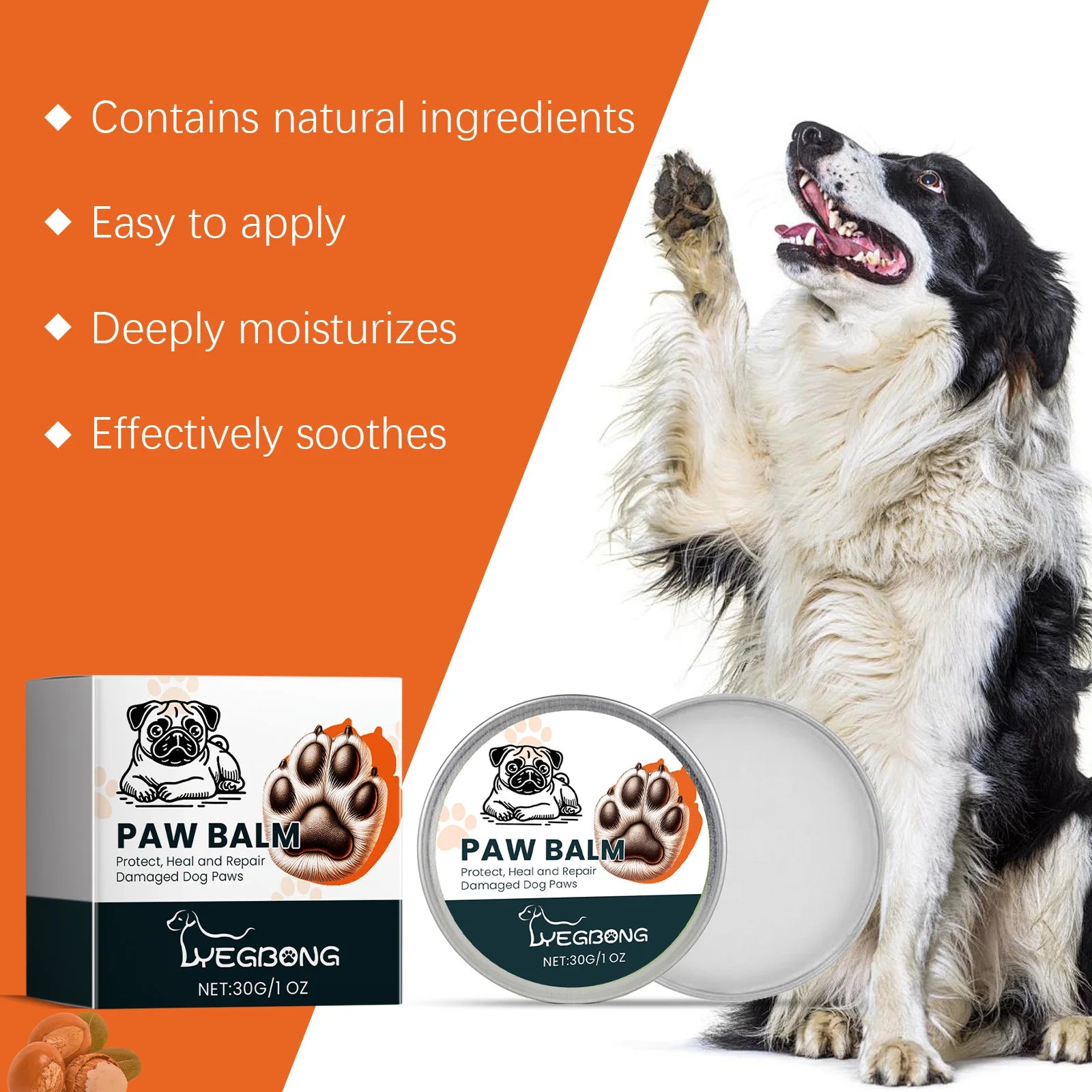 Nourishing Pet Paw Care Balm