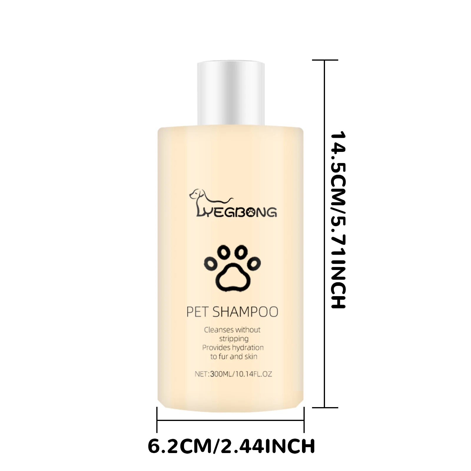 Anti-Itch Deodorant Smoothing Pet Hair Shampoo