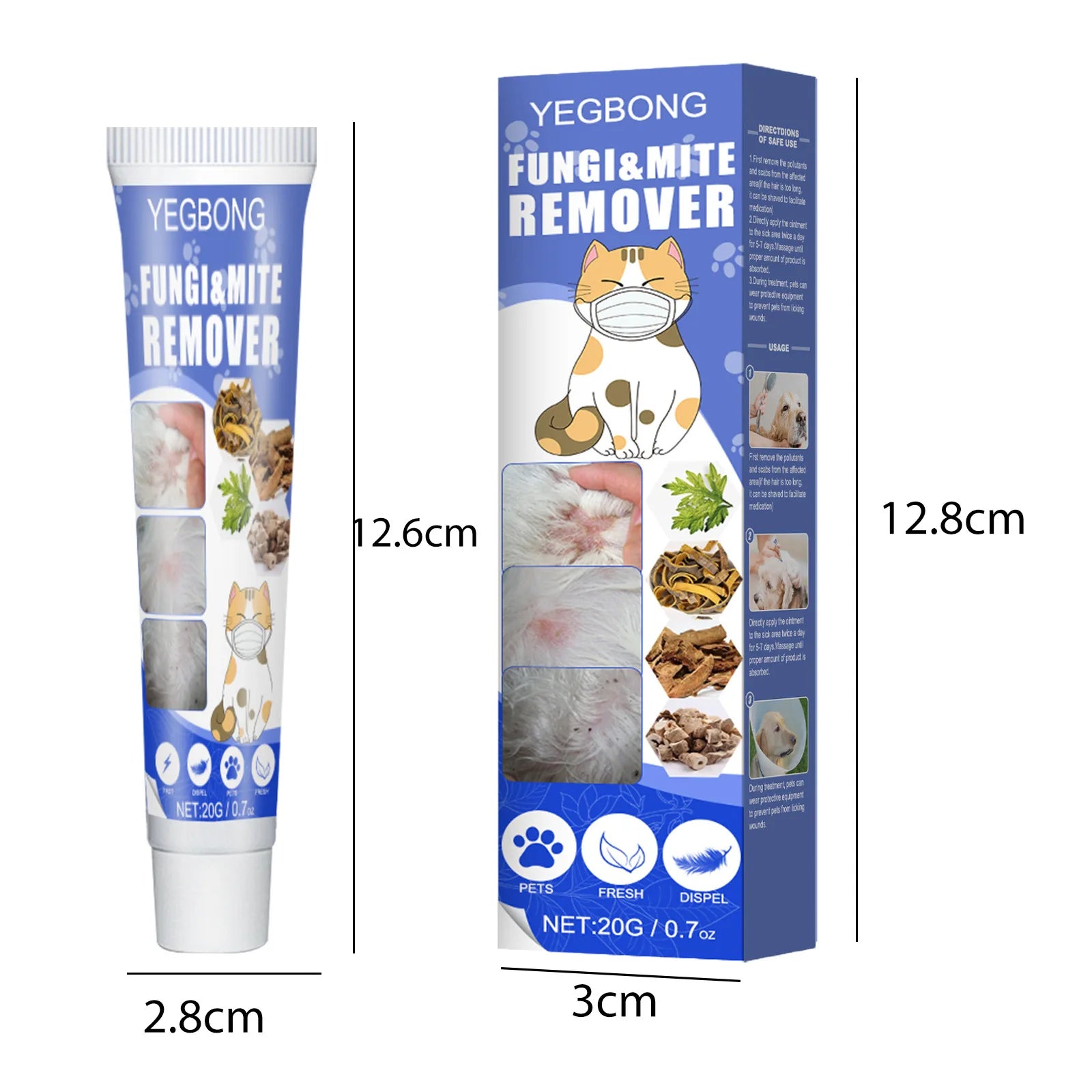 Herbal Pet Skin Care Repair Cream
