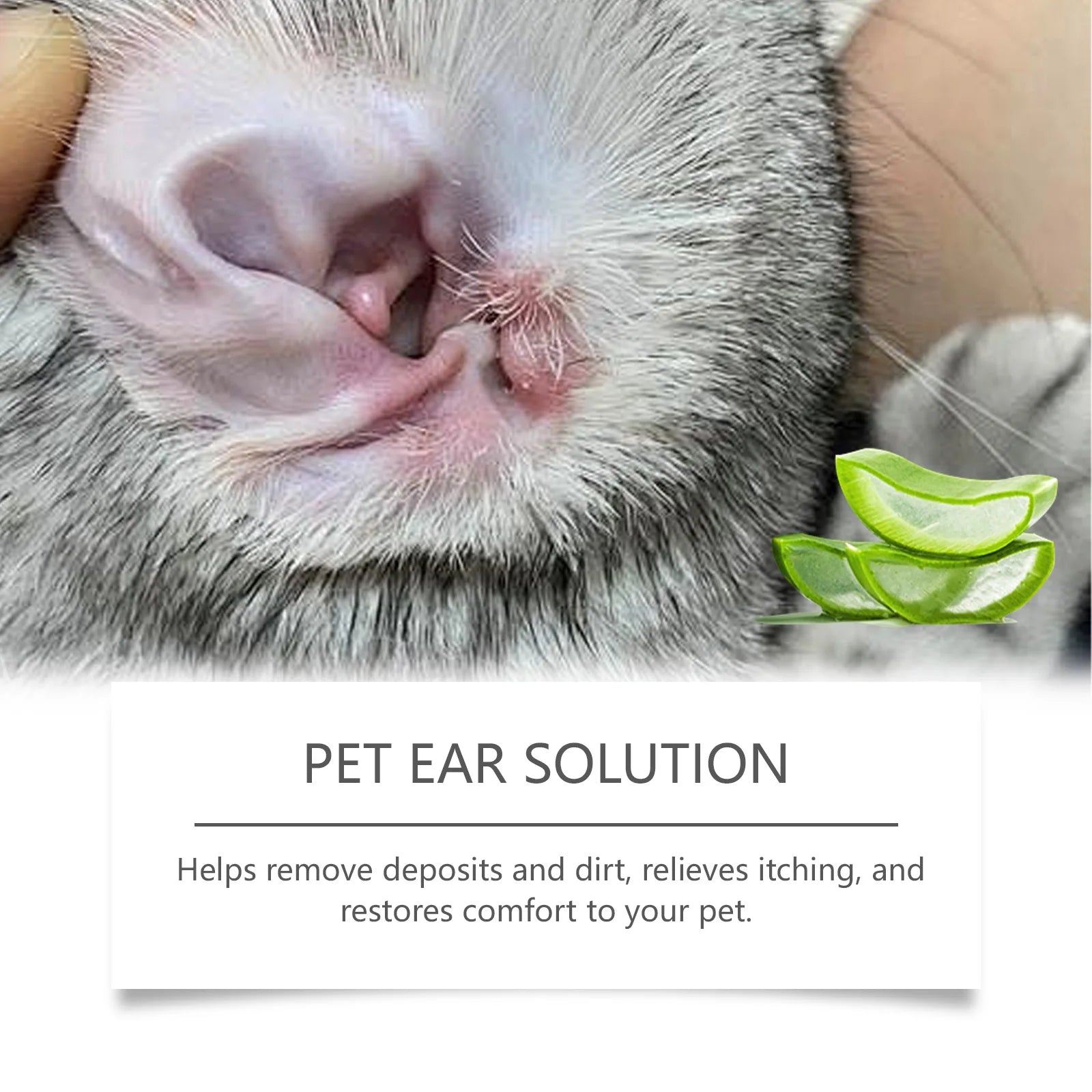 Nourishing Pet Ear Wash Deodorant Drops