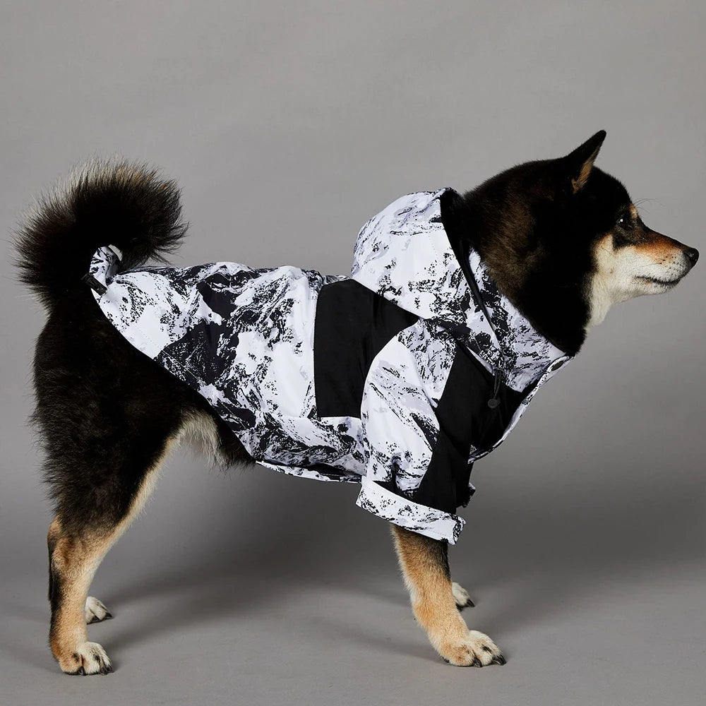 Luxury Designer Multi-Color Waterproof Pet Rain Coat