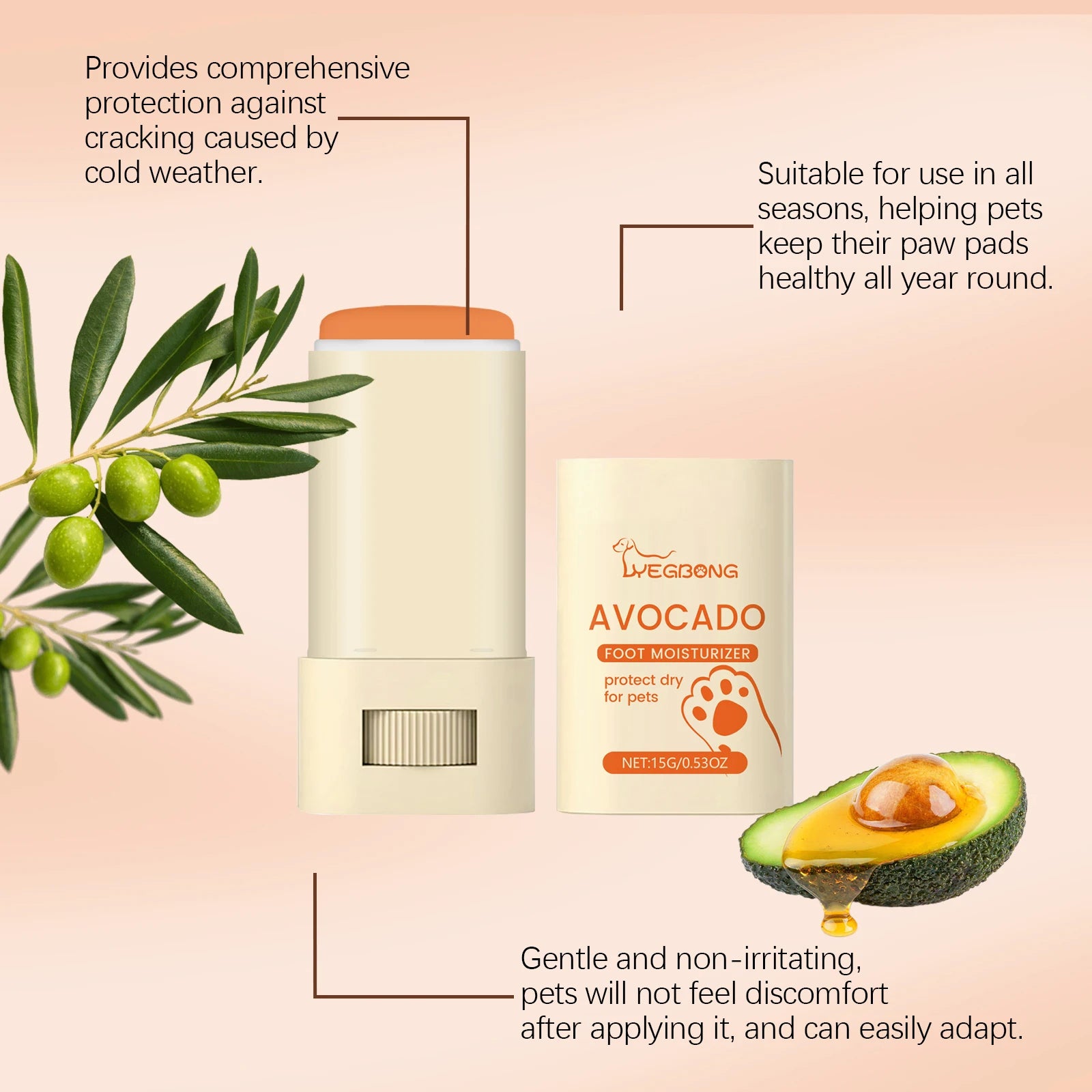 Moisturizing Pet Paw Care Balm