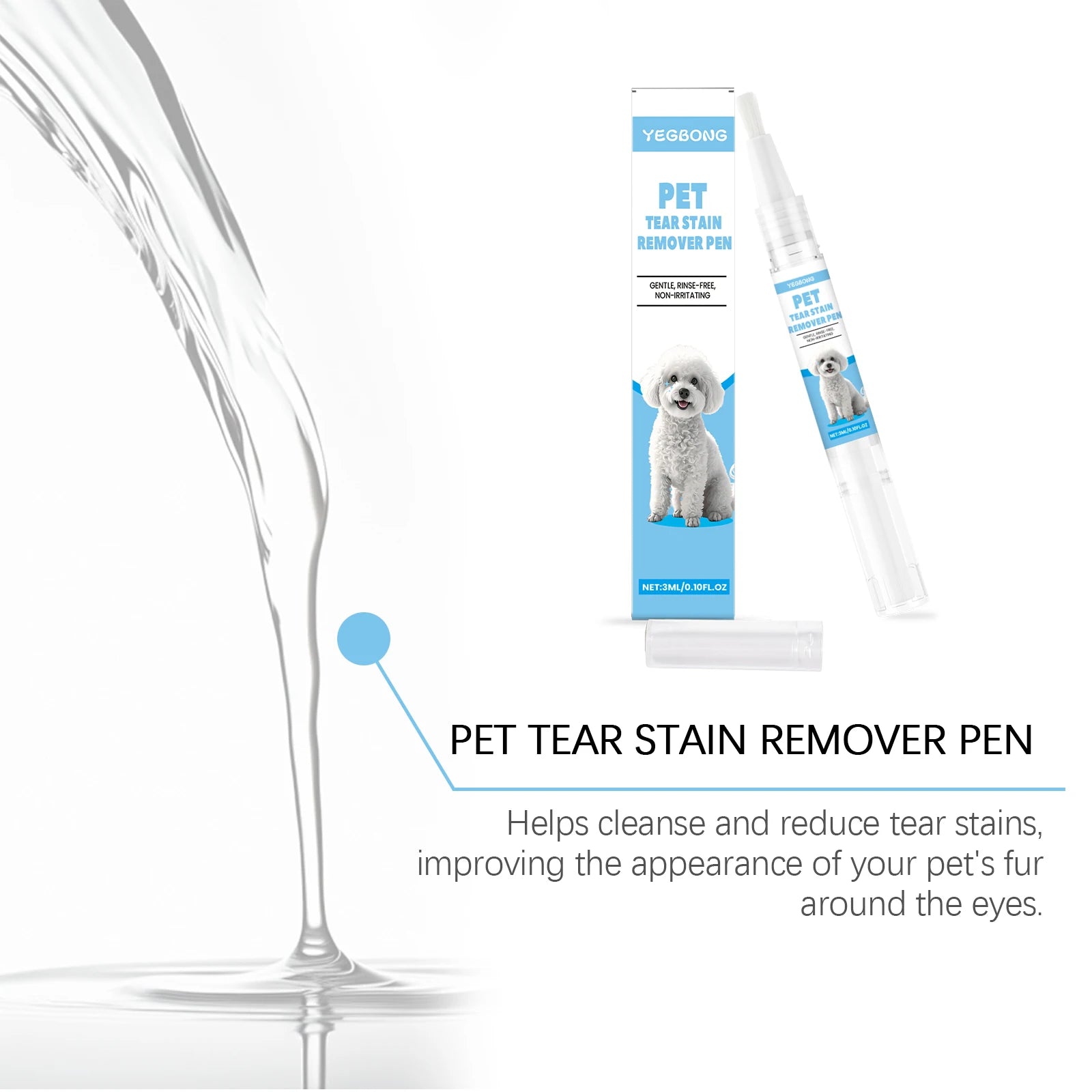 Gentle Pet Tear Stain Remover Pen