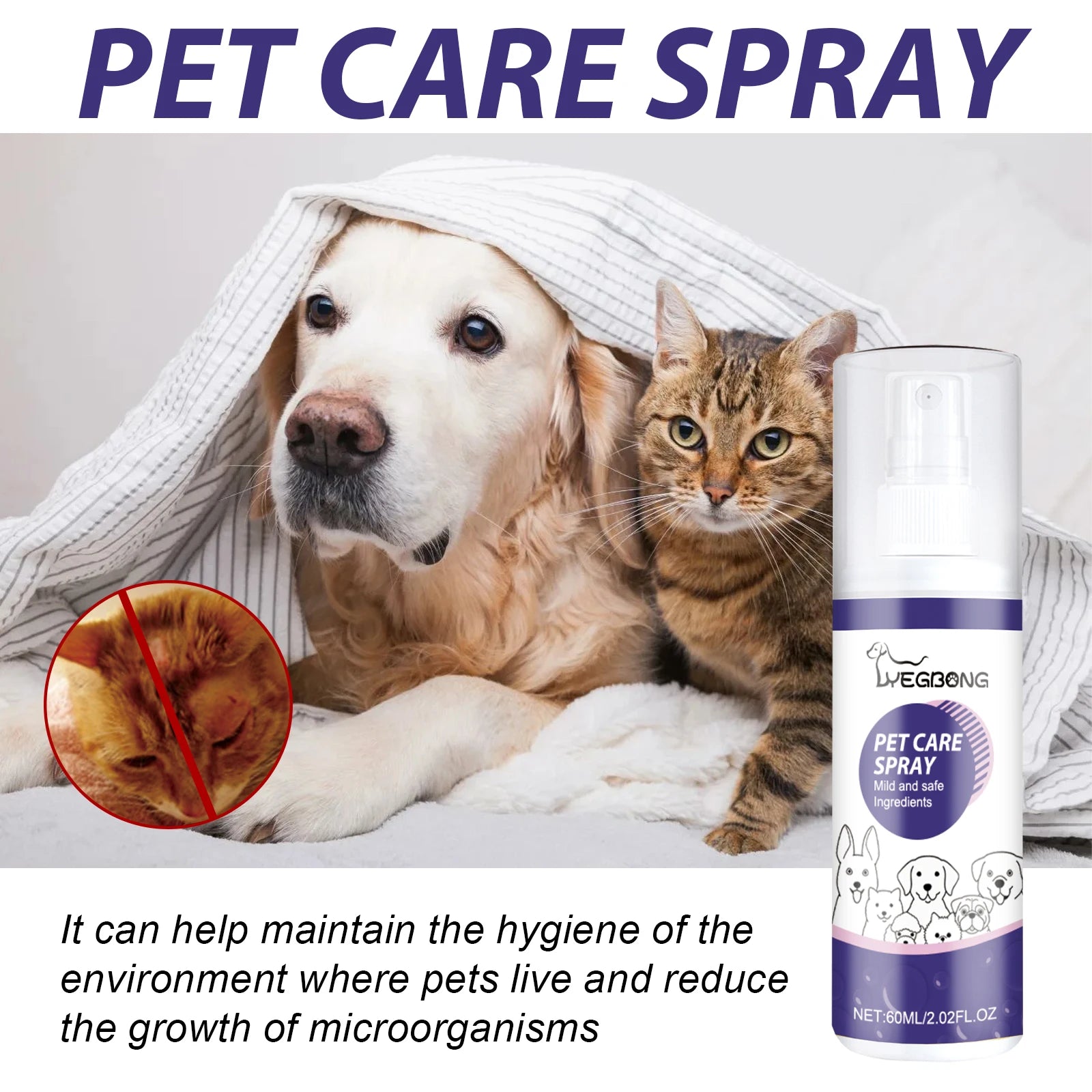 Restorative Pet Skin Care Spray