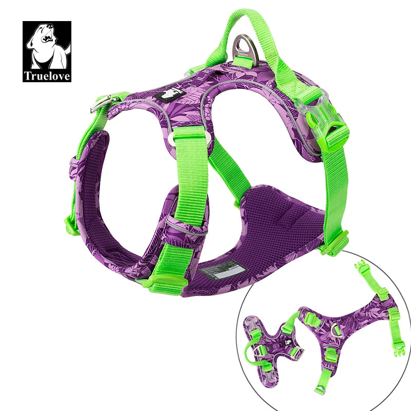 Explosion-Proof Reflective No-Pull Dog Vest Harness