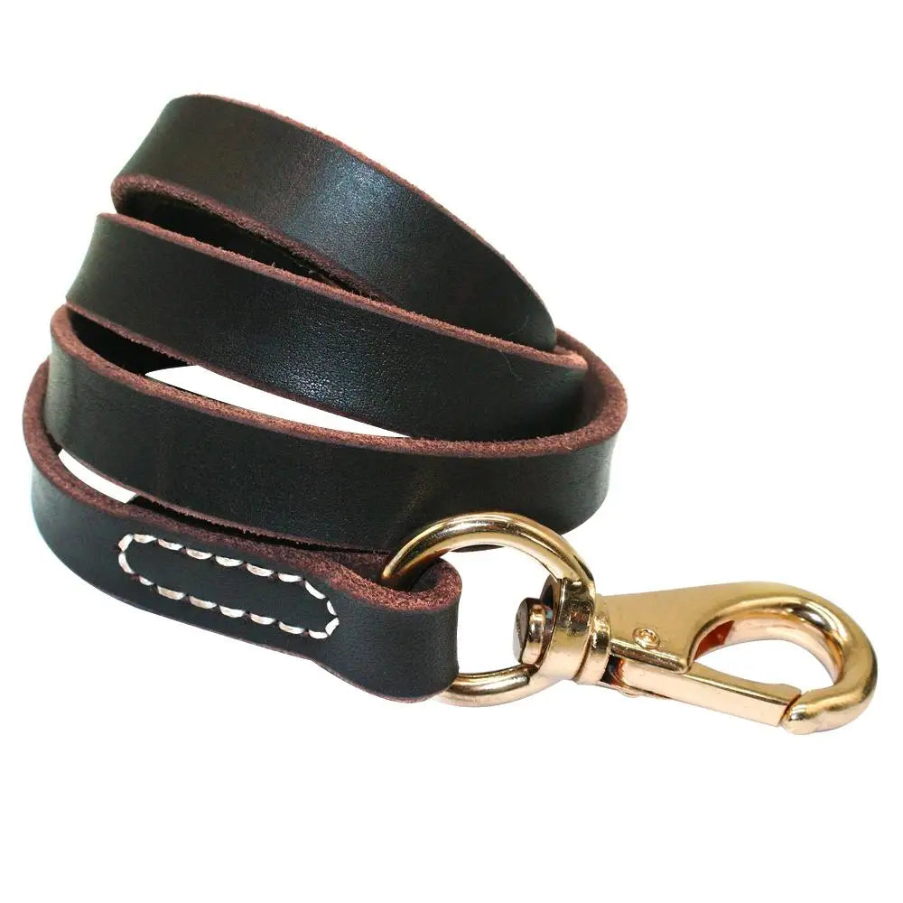 Genuine Leather Dog Leash