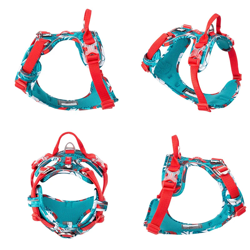 Explosion-Proof Reflective No-Pull Dog Vest Harness