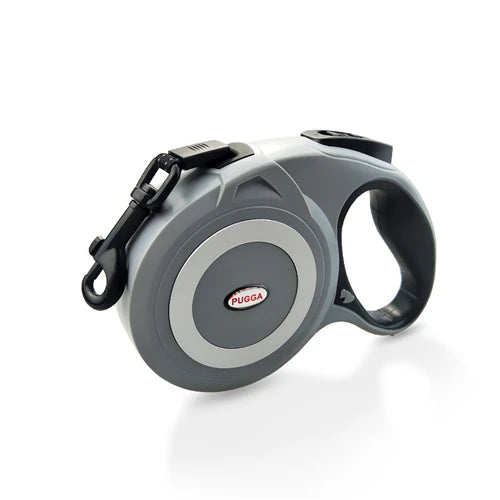 Reflective Nylon Dog Walking Retractable Leash