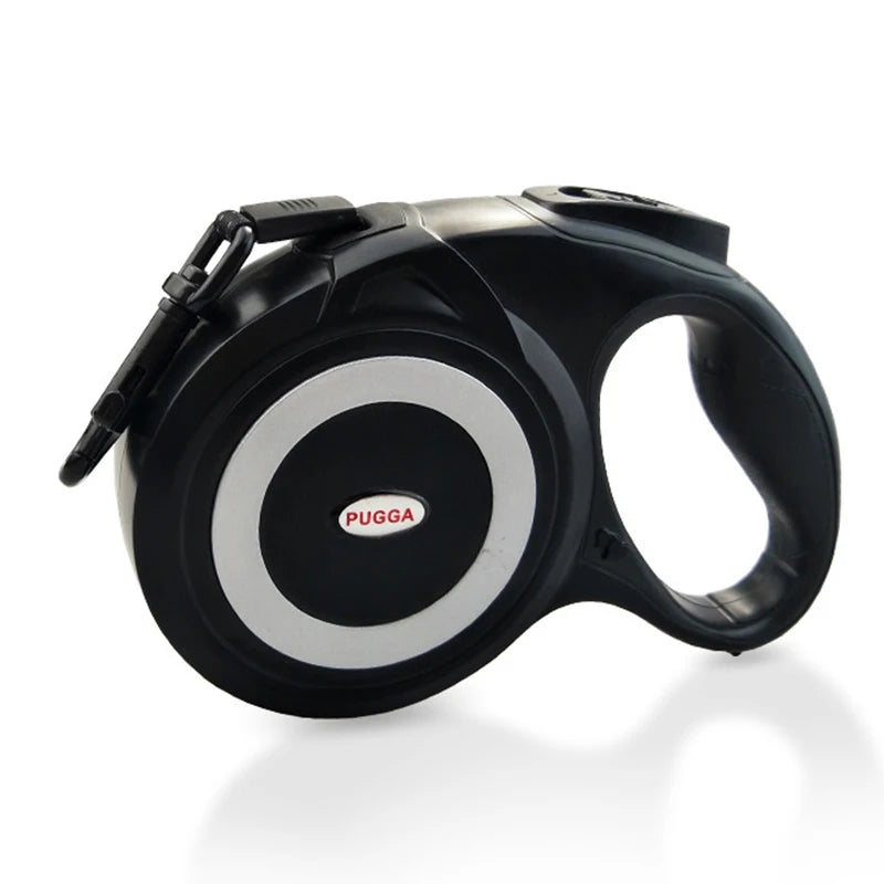 Reflective Nylon Dog Walking Retractable Leash