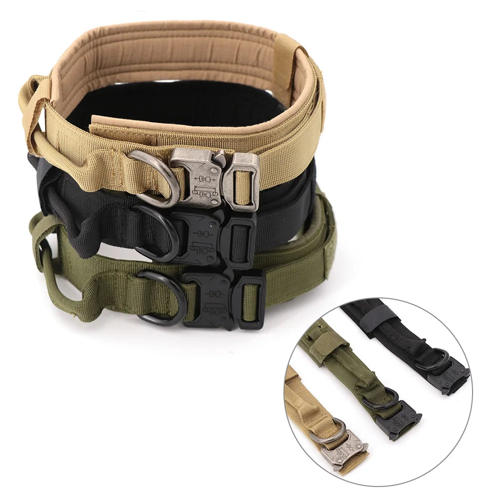 Adjustable Tactical Dog Training  Collar